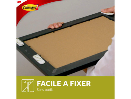3M Command Languettes de fixation pour cadres, taille M,