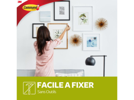 3M Command Crochet de fixation pour tableau, taille: XL
