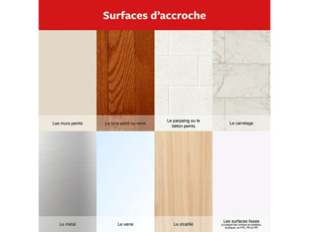 3M Command Porte-balais pour manche de diamètre: 25 mm