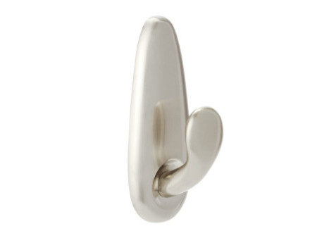 3M Command Crochet en métal 'Classic', taille: S, argent