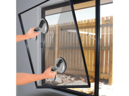 IWH Ventouse de levage Aluminium, double, charge: 80/100 kg