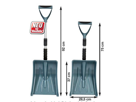 IWH Pelle à neige 'PREMIUM', avec bord en aluminium