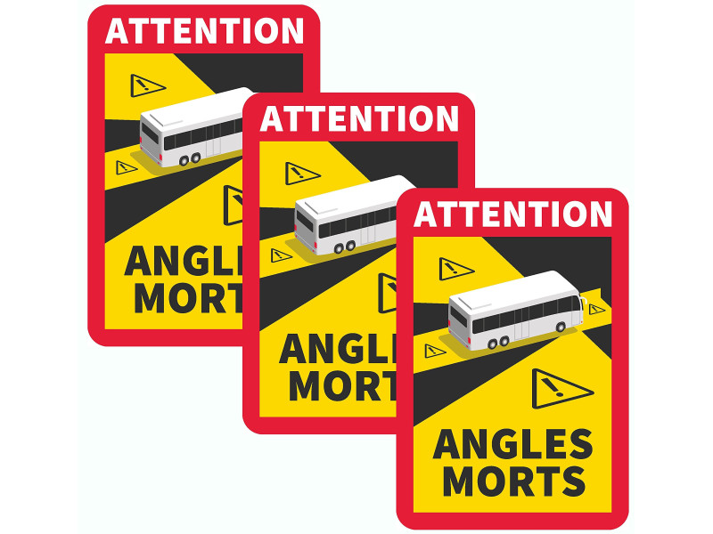 IWH Autocollant Angles morts, 3 pièces