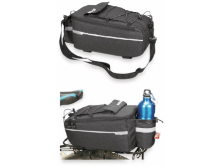 IWH Sac isotherme pour porte-bagages de vélo, noir