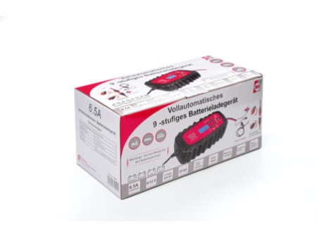 IWH Chargeur de batterie voiture 6,5A, 6/12V