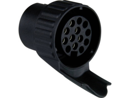 IWH Adaptateur court pour voiture, 7 sur 13 broches, 12 volt