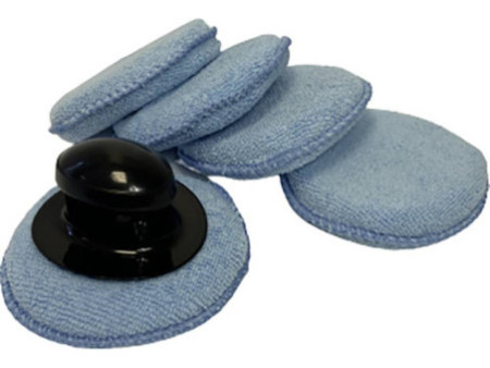 IWH Disque microfibre pour voiture, avec poignée amovible