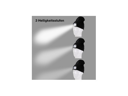 IWH Bonnet avec lampe LED, bleu