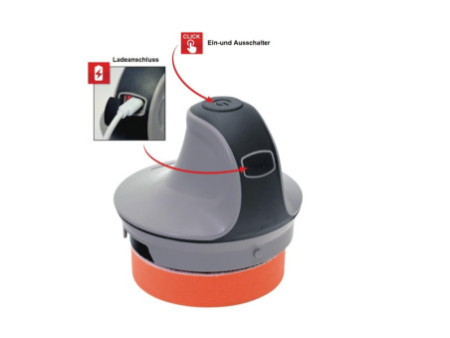 IWH Gratte-givre/polisseuse électrique sans fil, 3,6 volts