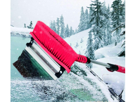 IWH Gratte-givre télescopique avec pelle à neige
