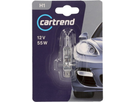 cartrend Ampoule halogène H1 pour projecteur principal, 12 V