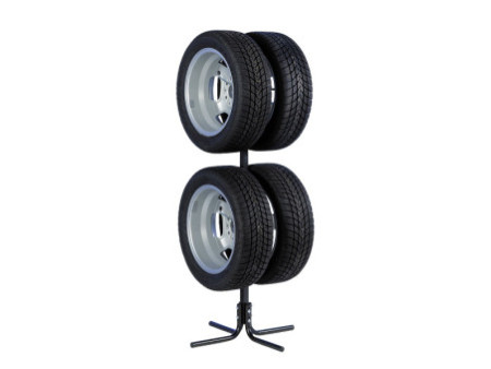 cartrend Porte-jantes et porte-pneus, pour 4 pneus / jantes