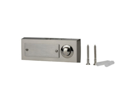 UniTEC Bouton pour sonnette, zinc moulé, 1 bouton