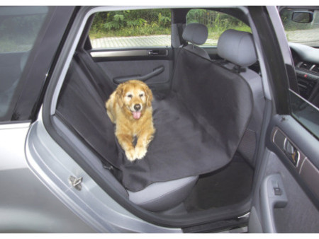 cartrend Couverture pour chien pour la voiture, noir
