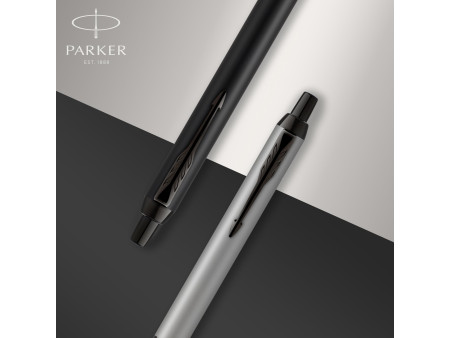 PARKER Stylo à bille rétractable IM Bleu Mat C.T.