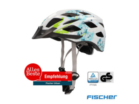 FISCHER Casque de vélo 'Urban Flower', taille: S/M