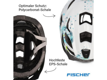 FISCHER Casque de vélo 'Urban Flower', taille: S/M