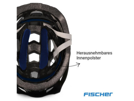 FISCHER Casque de vélo 'Urban Flower', taille: S/M