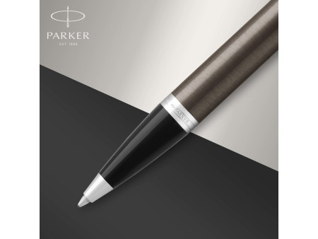PARKER Stylo à bille rétractable IM Espresso Intense C.T.