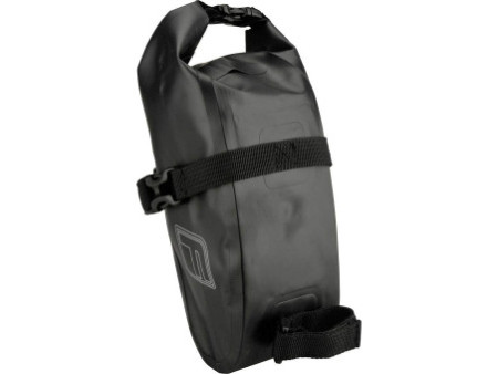 FISCHER Sacoche de vélo, imperméable, rouge / noir