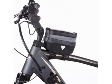 FISCHER Sacoche pour cadre de vélo Premium, noir