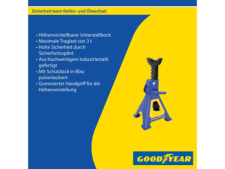 GOODYEAR Chandelle 3 tonnes, bleu / jaune