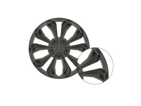 GOODYEAR Enjoliveur de roue 'Flexo', 14' (35,56 cm), noir