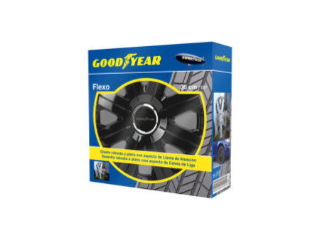 GOODYEAR Enjoliveur de roue 'Flexo', 15' (38,10 cm), noir