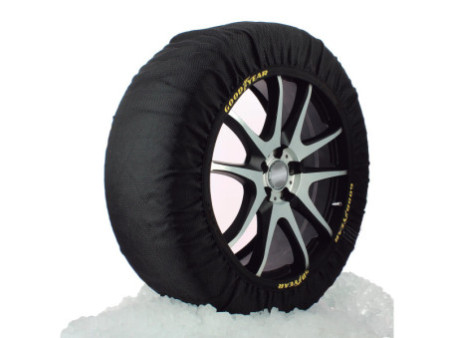 GOODYEAR Chaussette à neige pour véhicule, taille : L, noir