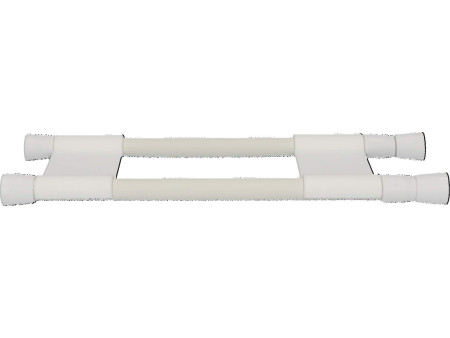 cartrend Barre de maintien double, longueur : 250 - 430 mm