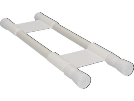 cartrend Barre de maintien double, longueur : 250 - 430 mm