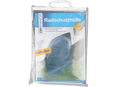 cartrend Housse de protection de roue, en polyester, gris