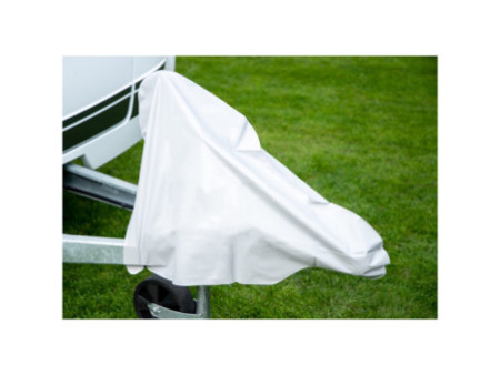 cartrend Housse pour timon, en plastique, gris