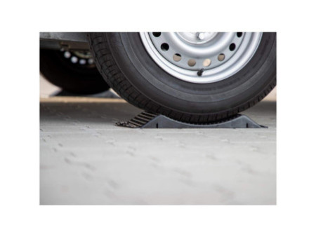 cartrend Protège-pneus, en set, en plastique, noir