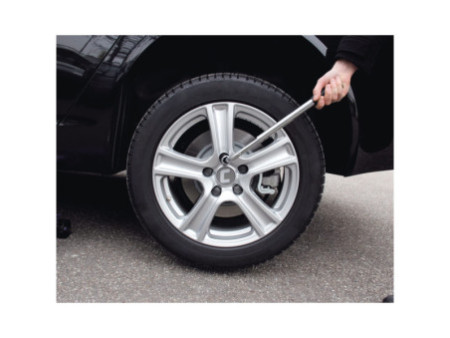 cartrend Clé pour écrou de roue de véhicule, télescopique