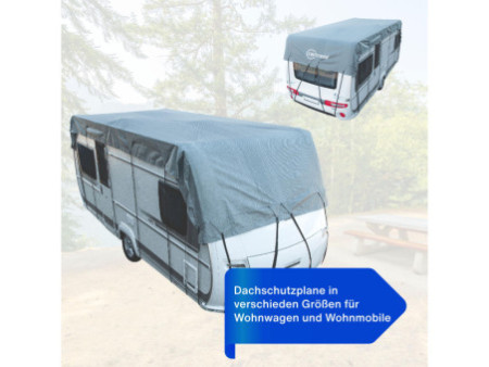 cartrend Bâche protection de toit, (l)3,0 x (L)8,0 m