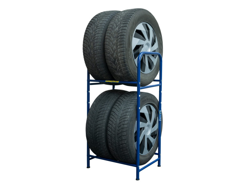 GOODYEAR Rayonnage pour pneus de voiture, pour 4 pneus, bleu