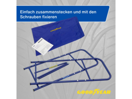 GOODYEAR Rayonnage pour pneus de voiture, pour 4 pneus, bleu
