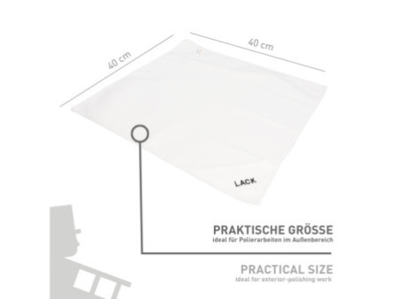 NIGRIN chiffon en microfibres Performance, pour polissage
