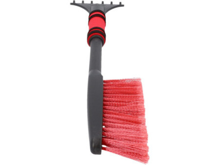 NIGRIN Gratte-givre avec balai à neige, 600 mm, noir / rouge
