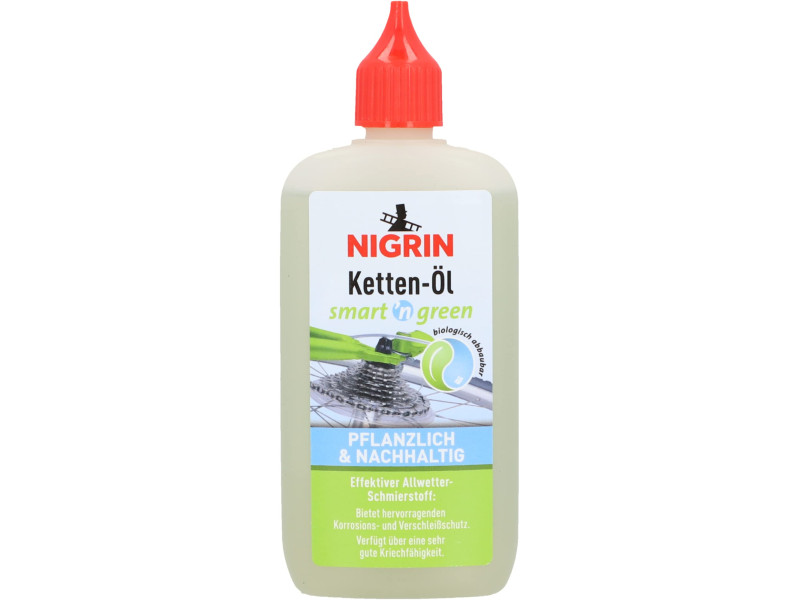 NIGRIN Lubrifiant pour chaîne de vélo Smart'n Green, 100 ml