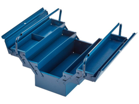BRÜDER MANNESMANN Caisse à outils en métal, longueur: 430 mm
