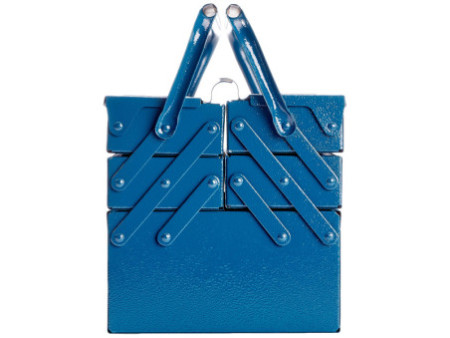 BRÜDER MANNESMANN Caisse à outils en métal, longueur: 430 mm