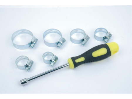 BRÜDER MANNESMANN Kit de colliers de serrage, 50 pièces
