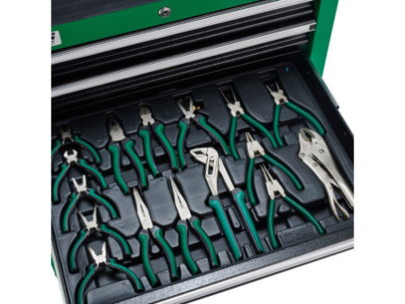BRÜDER MANNESMANN Servante d'atelier, équipé, 321 pièces
