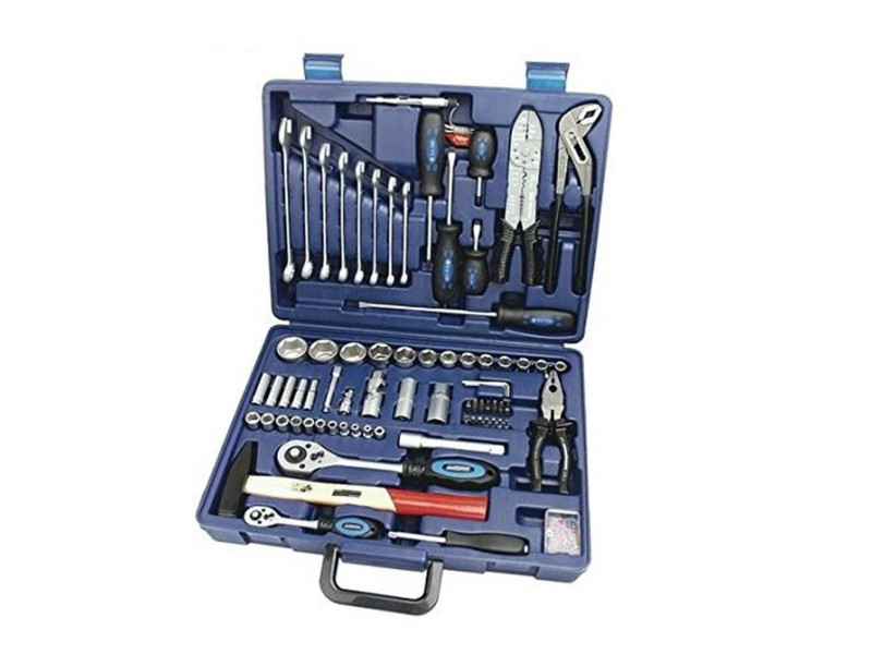 BRÜDER MANNESMANN Jeu d'outils, 99 pièces, dans un coffret