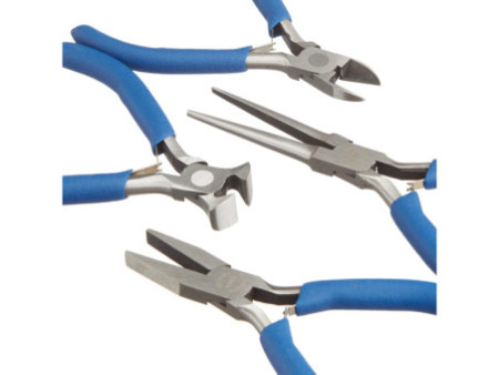 BRÜDER MANNESMANN Kit de pinces pour électronique, 8 pièces