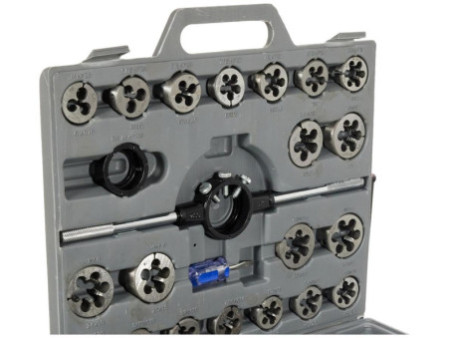 BRÜDER MANNESMANN Kit de tarauds, 45 pièces, malette