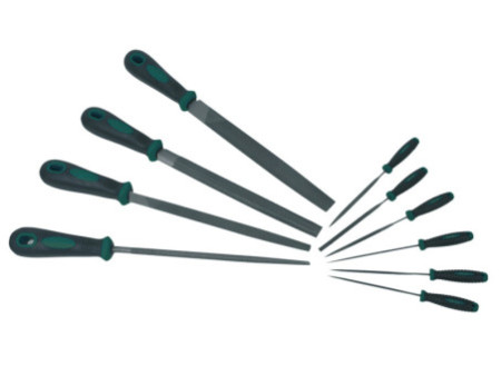 BRÜDER MANNESMANN Kit de limes d'atelier, 10 pièces, blister