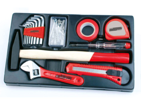 BRÜDER MANNESMANN Jeu d'outils, 155 pièces, caisse à outils